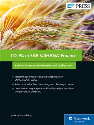 cover image of CO-PA in SAP S/4HANA Finance